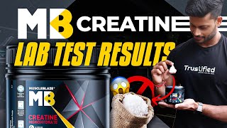 MUSCLEBLAZE CREATINE MONOHYDRATE LAB TEST REVIEW BY TRUSTIFIED  review health gym [upl. by Koosis165]