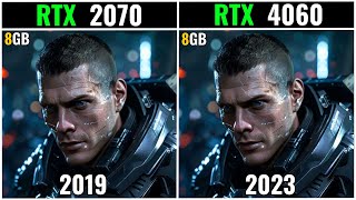 RTX 2070 Vs RTX 4060  TEST IN 19 GAMES 1080P  2K  4K [upl. by Sana251]