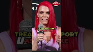 Gillian Robertson with praise for her coach Din Thomas at UFC303 [upl. by Hillard]