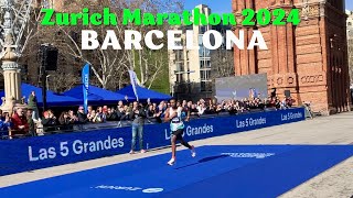 Zurich Marató de Barcelona 2024  The WINNERS of Barcelona Marathon in Spain [upl. by Jinny]