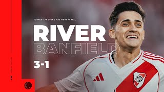 River 3  Banfield 1 RESUMEN COMPLETO [upl. by Aidiruy514]