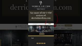 Client Reviews  Month of October 2024  Derrick Law Firm Injury Lawyers [upl. by Karen]