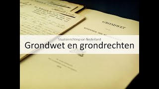 3 Grondwet en grondrechten vmbo eindexamen  Staatsinrichting van Nederland [upl. by Kieffer]