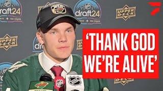 Aron Kiviharju 200 Days Without Fuel Ready To Prove The Minnesota Wild Right  2024 NHL Draft [upl. by Tniassuot]