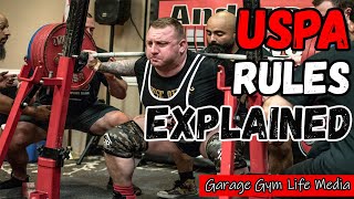 uspapower Rules Briefing  Garage Gym Life Media [upl. by Alema31]