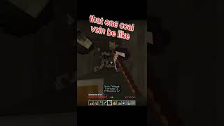 That one Minecraft coal vein in Minecraft shorts shortsfeed minecraft [upl. by Trevah]