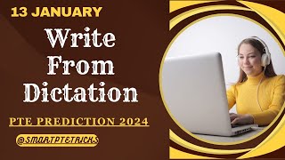 PTE Write From Dictation  Write From Dictation PTE January 2024 [upl. by Orvas383]