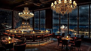 Smooth Saxophone Jazz Music for Deep Sleep Relaxing  Late Night Mood Jazz in Cozy Bar Ambience [upl. by Louls]