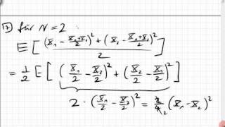 2903 Schätzung der Varianz [upl. by Schwartz]