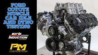 Stack Injected Ford Coyote Muscle Car Idle and Dyno Testing at Prestige Motorsports [upl. by Cerracchio150]