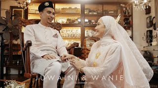 JUWAINI amp WANIE  SOLEMNIZATION  RECEPTION  MALAY WEDDING [upl. by Alegnaed214]