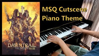 Dawntrail Cutscene Piano Theme FFXIV Dawntrail [upl. by Charla]