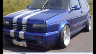 Vw Golf 2 Tuning [upl. by Reywas]