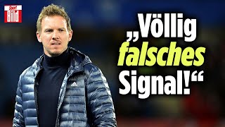 Nationalmannschaft Nagelsmann in der Kritik DFBTeam in der Krise  Reif ist Live [upl. by Aleemaj]