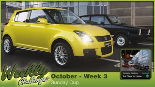 Sunday Cup I Weekly Challenges I October  Week 3 I Gran Turismo 7 [upl. by Haldane]