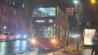 TRANSFER  Go Ahead London Route 131 E182 SN61BHV Alexander Dennis Enviro 400 102m [upl. by Sonnnie]