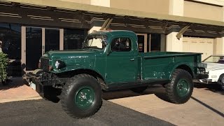 Classic Dodge Power Wagon at Cars and Coffee Scottsdale [upl. by Raffaj]