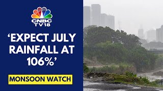 Monsoon Rainfall 11 Below Normal In June But At 93 On July 1 IMD  CNBC TV18 [upl. by Yrehc]