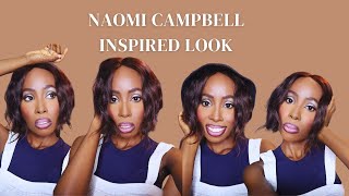 NAOMI CAMPBELL INSPIRED 90S SUPERMODEL MAKEUP TUTORIAL [upl. by Odnalro]