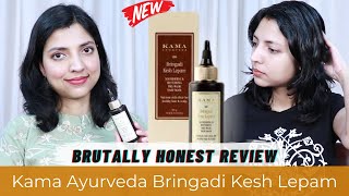 Kama Ayurveda Bringadi Kesh Lepam Prewash Hair Mask BRUTALLY HONEST REVIEW [upl. by Valente337]