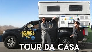 TOUR DO MOTORHOME  TOUR PELA Nossa CASA  Travel and Share  Romulo e Mirella [upl. by Lark45]