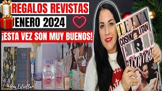 🎁MUCHOS REGALOS REVISTAS ENERO 2024🎁¡TODOSMUY BUENOS ESTA VEZ [upl. by Ahsimaj]