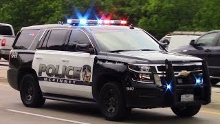 McKinney Police Cruisers Responding [upl. by Nwahc]