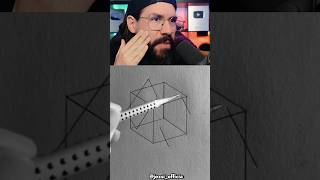 ✏️Comment dessiner un cube en illusion 3D [upl. by Mahda]