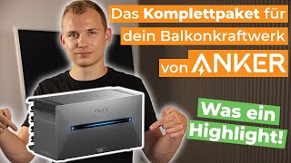 Der Anker SOLIX Solarbank 2 E1600 Pro🔋  die beste Option für dein Balkonkraftwerk [upl. by Sucramad613]