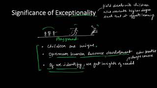 Significance of Exceptionality [upl. by Ziagos]