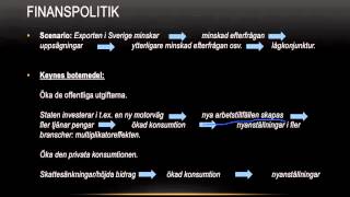 Sh2  Ekonomiska teorier del 2 [upl. by Ruthy]