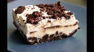 OREO ICE CREAM CAKE RECIPE [upl. by Gilboa379]