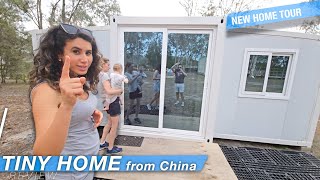 I Bought a CHEAP Shipping Container TINY HOME from China and ITS GREAT [upl. by Neillij672]