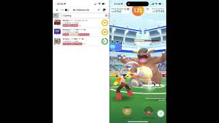 Low KickCrunch Mega Kangaskhan Solo Raid Cloudy Weather [upl. by Gilford751]