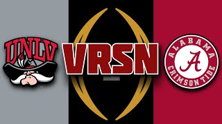 NACL S7 UNLV vs Alabama  National Championship  VRSN [upl. by Caesar398]