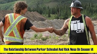 GOLD RUSH  The Relationship Between Parker Schnabel And Rick Ness On Season 14 [upl. by Annasoh]