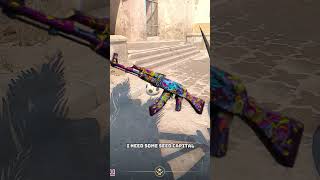 INCREDIBLE NO MONEY TO KNIFE IN CS2 cs2 s1mple cs2skins [upl. by Ordnaxela]