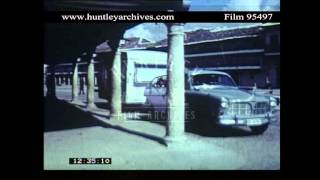 Almagro in Spain mid 1960s Archive film 95497 [upl. by Hartnett679]