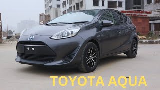 Toyota Aqua Hybrid 2018 Reconditioned Car Price In Bangladesh Unique Cars [upl. by Oirevas]