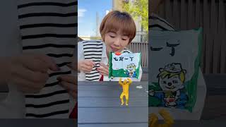 Bandar Mama Nodle Khaya 🥳 mini wood toy wood working art skill short cartoon viral trending [upl. by Cronin]