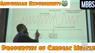 Properties of Cardiac Muscle Amphibian Experiments mbbs physiology practical [upl. by Dyke161]