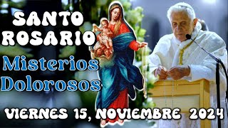 🔵SANTO ROSARIO EN LATÍN MISTERIOS DOLOROSOS Noviembre 15 2024 [upl. by Ydnat447]