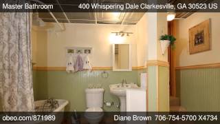 400 Whispering Dale Clarkesville GA 30523 [upl. by Selmner]