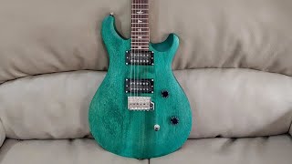 PRS SE CE 24 STANDARD SATIN CLEAN TONE CHECK [upl. by Arza204]