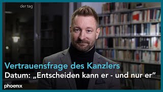 Datum der Vertrauensfrage Einschätzungen von Verfassungsrechtler Prof Alexander Thiele  111124 [upl. by Valentine]