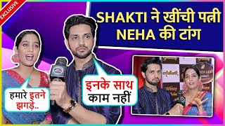 Shakti Arora Refused To Work With Wife Neha Saxena Pull Each Others Leg Says Hum Saath Kaam Nahi [upl. by Alansen]