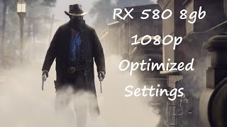 Red Dead Redemption 2 RX 580 Optimal Settings 1080p [upl. by Leirad]