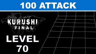 Kurushi IQ Final PS4PS5 100 Attack Walkthrough  Level 70 Trophy Guide [upl. by Htor]