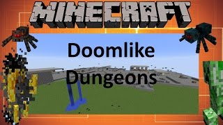 DOOMLIKE DUNGEONS MOD  MINECRAFT 18 MOD SHOWCASE [upl. by Sinnard]