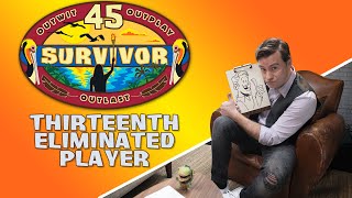 quotSurvivor 45quot Thirteenth Eliminated Castaway Exit Interview [upl. by Edlyn]